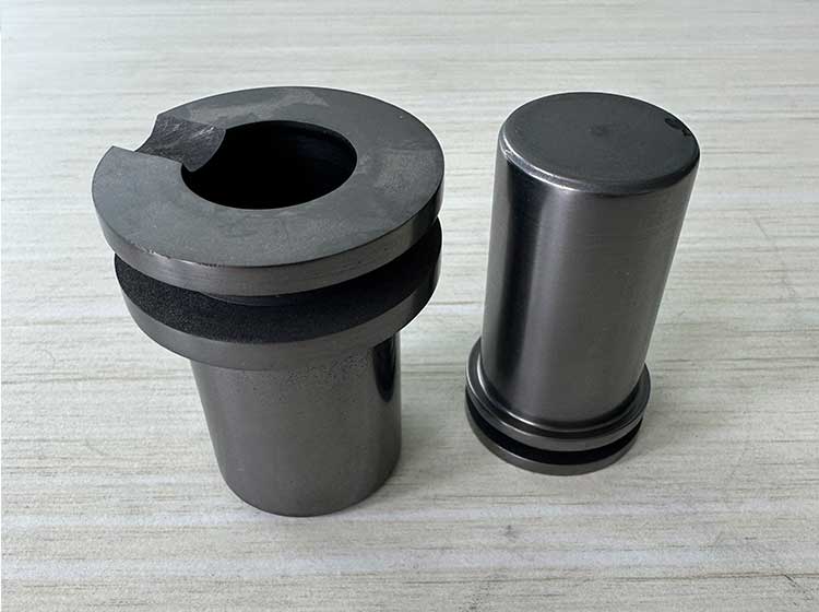 graphite crucible for melting silver